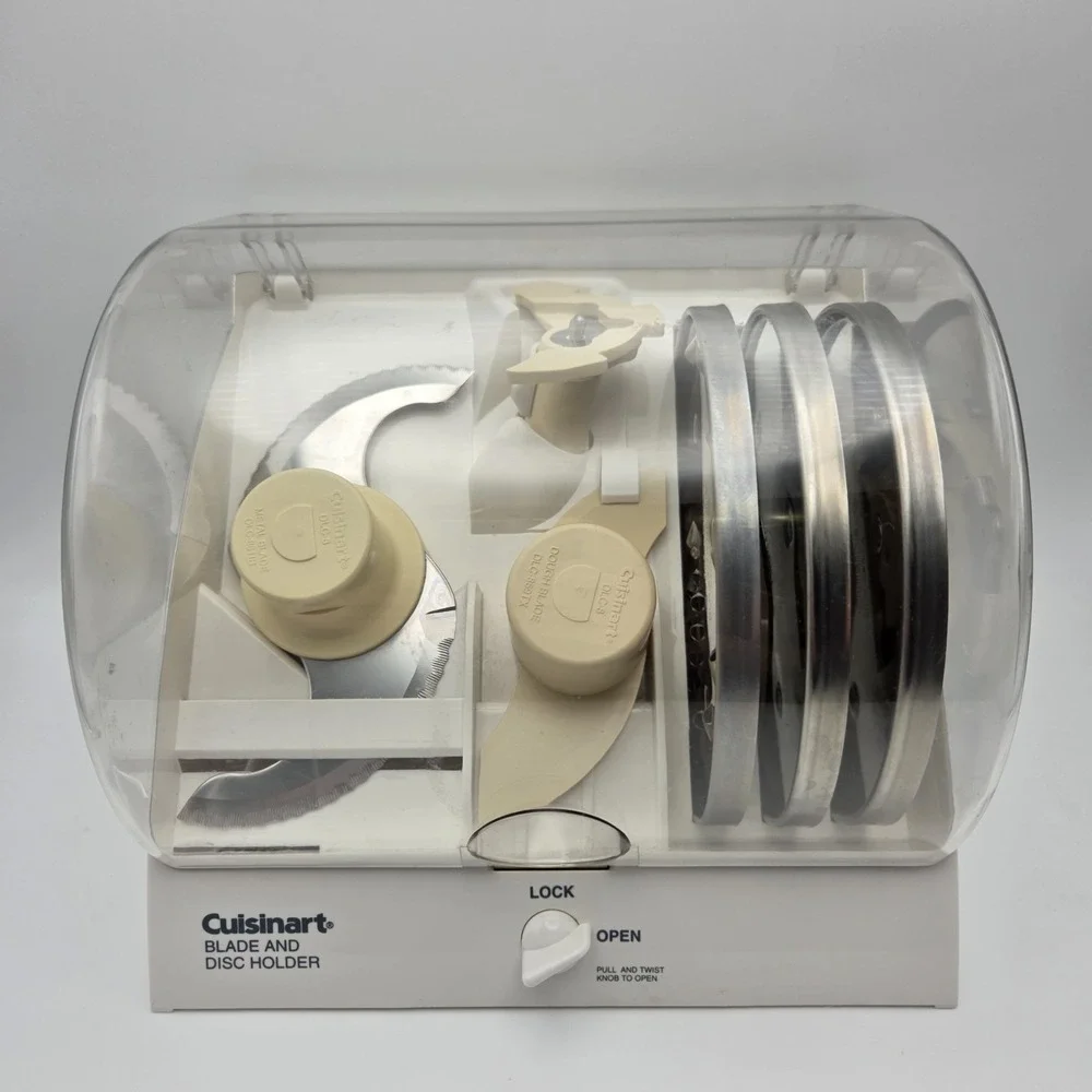 Cuisinart BDH-2C Food Processor Blade And Disc Holder With Blades